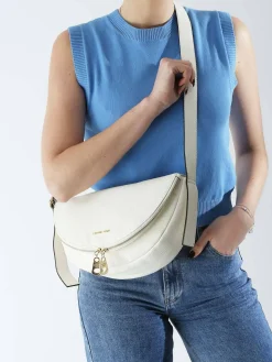 Sac bandoulière demi-lune Estée LAURENT DAVID