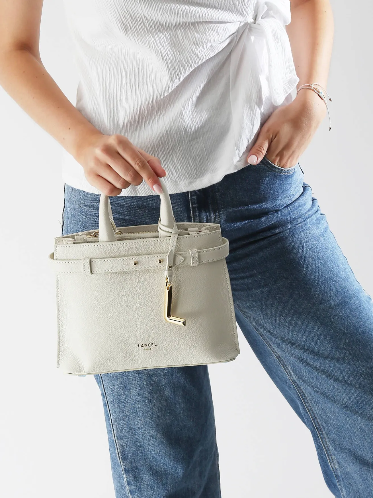 Sac bandoulière Faubourg cuir LANCEL