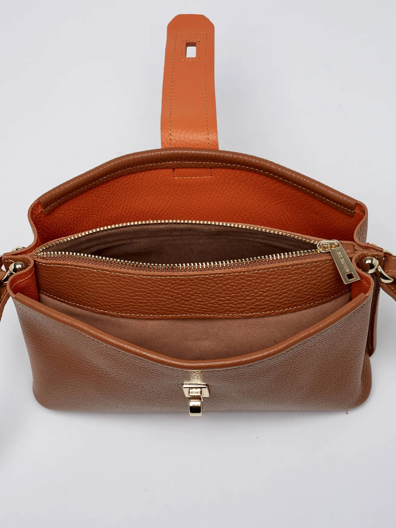 Sac bandoulière Foulonne double cuir LANCASTER