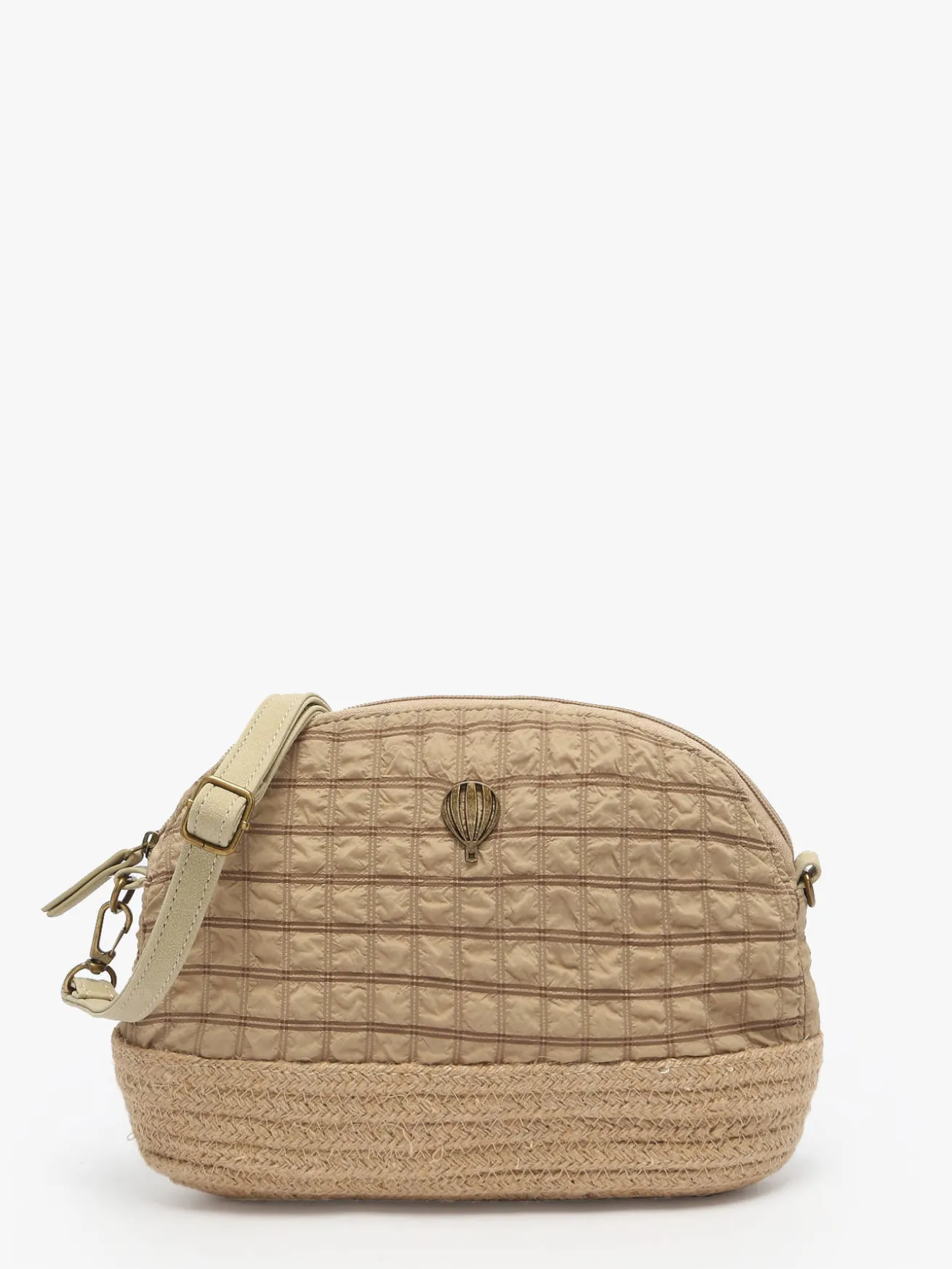 Sac bandoulière Gaufrette polyester LE VOYAGE EN PANIER