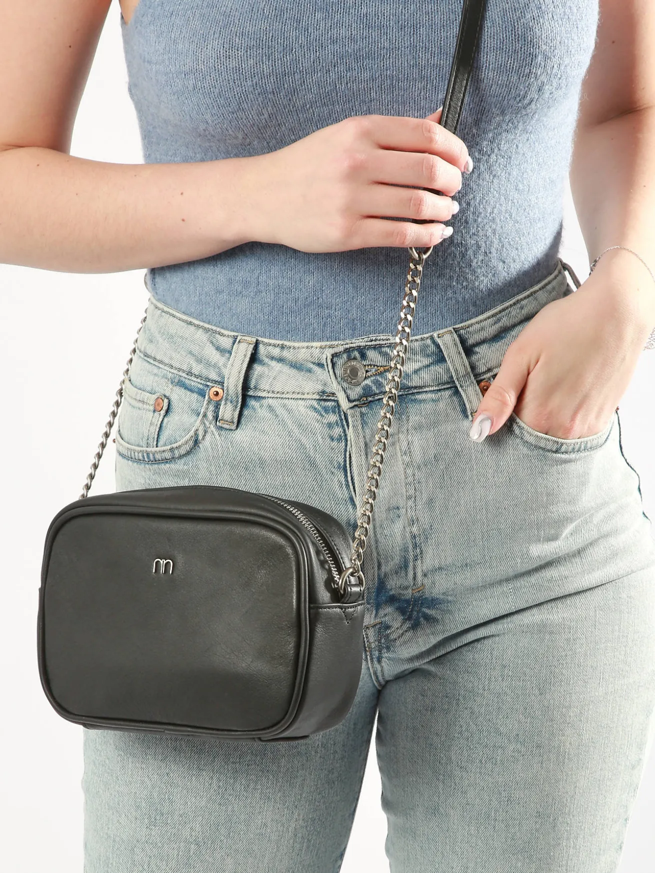 Sac bandoulière Geri cuir NAT ET NIN
