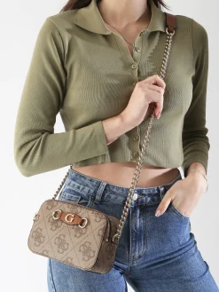 Sac bandoulière Izzy polyurethane GUESS