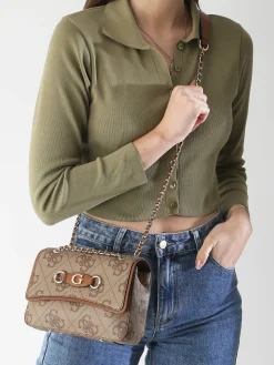 Sac bandoulière Izzy polyurethane GUESS