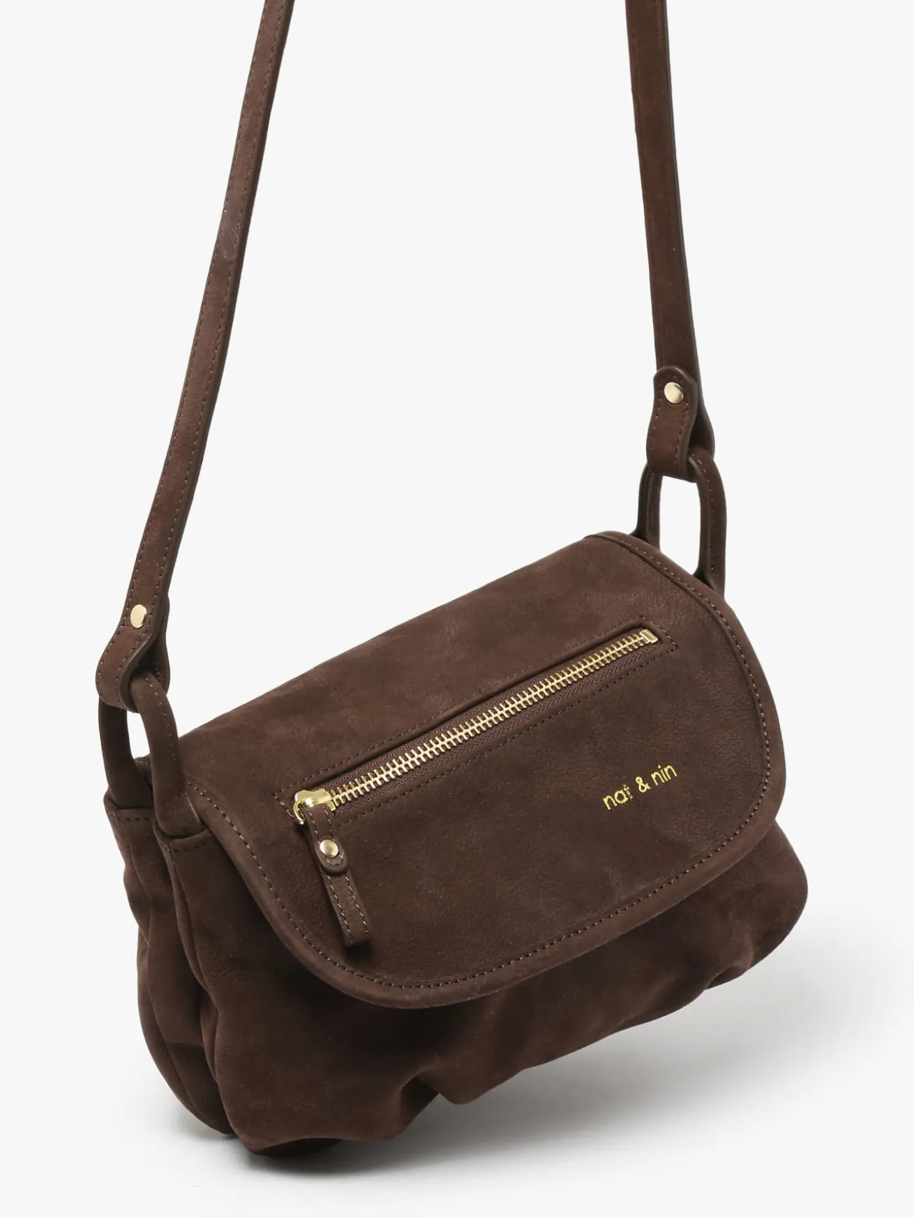 Sac bandoulière Jenny cuir NAT ET NIN