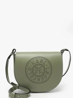 Sac bandoulière K circle cuir KARL LAGERFELD