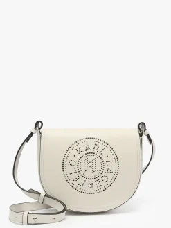 Sac bandoulière K circle cuir KARL LAGERFELD