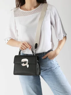 Sac bandoulière K ikon polyurethane KARL LAGERFELD