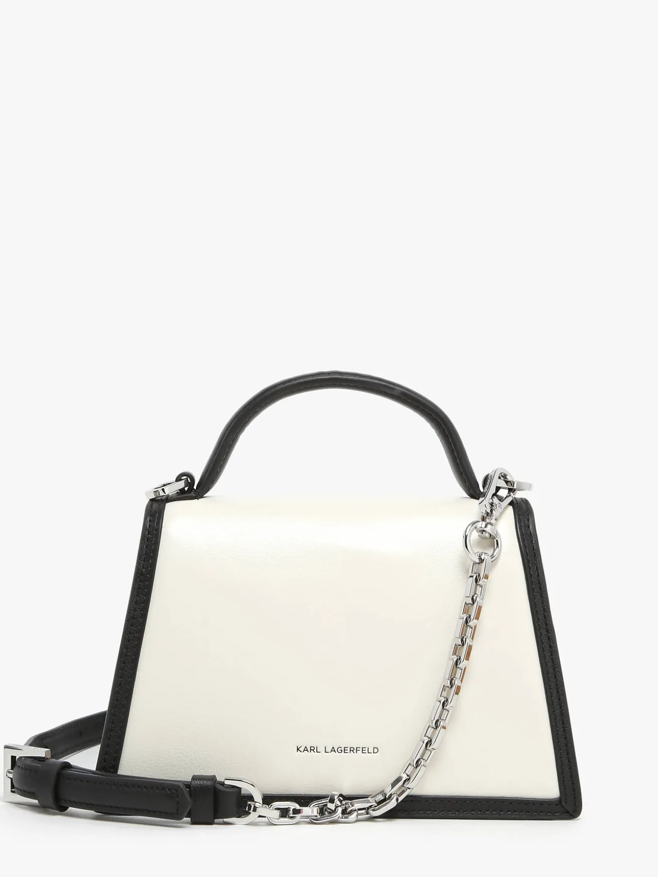 Sac bandoulière K signature cuir KARL LAGERFELD