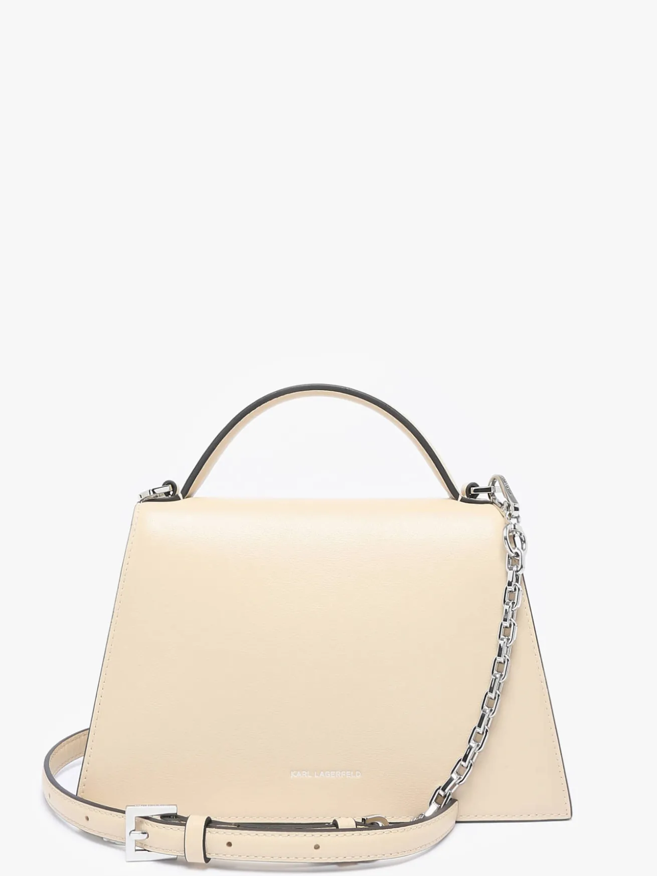 Sac bandoulière K signature cuir KARL LAGERFELD