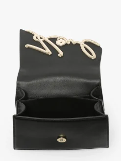 Sac bandoulière K signature cuir KARL LAGERFELD