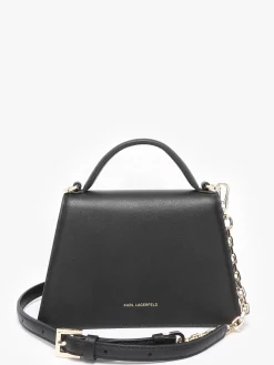 Sac bandoulière K signature cuir KARL LAGERFELD