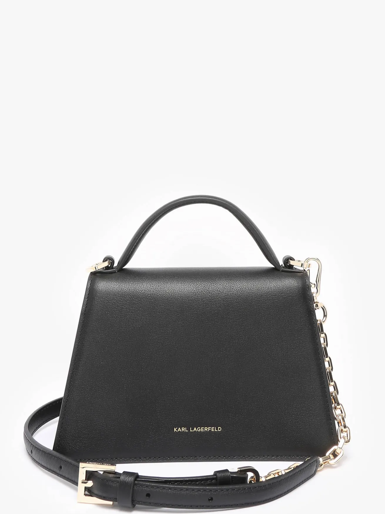 Sac bandoulière K signature cuir KARL LAGERFELD