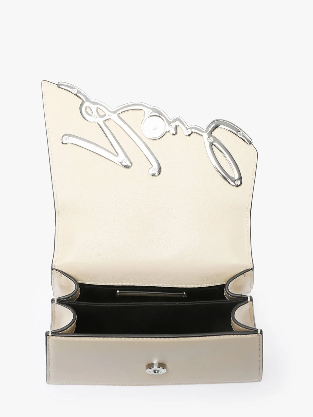 Sac bandoulière K signature cuir KARL LAGERFELD