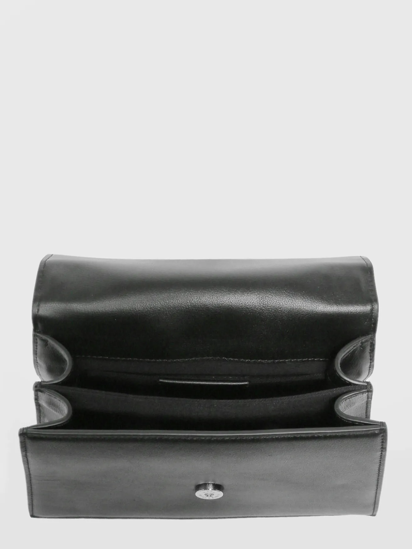 Sac bandoulière K signature cuir KARL LAGERFELD