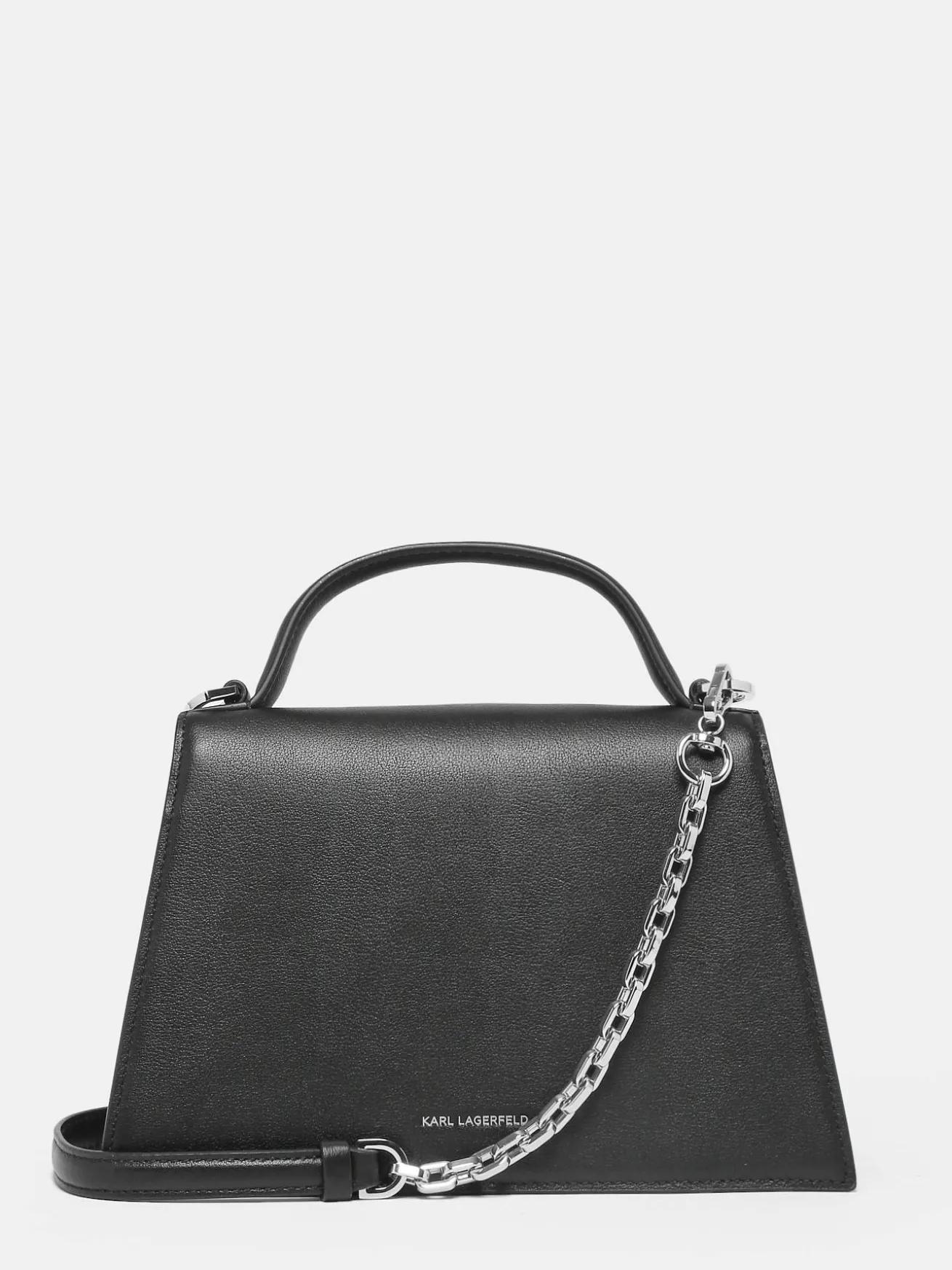 Sac bandoulière K signature cuir KARL LAGERFELD