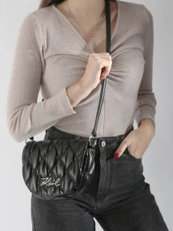Sac bandoulière K signature KARL LAGERFELD