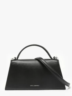 Sac bandoulière K signature cuir KARL LAGERFELD