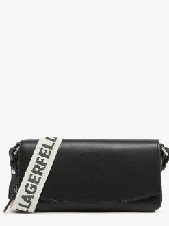Sac bandoulière K/Circle cuir KARL LAGERFELD