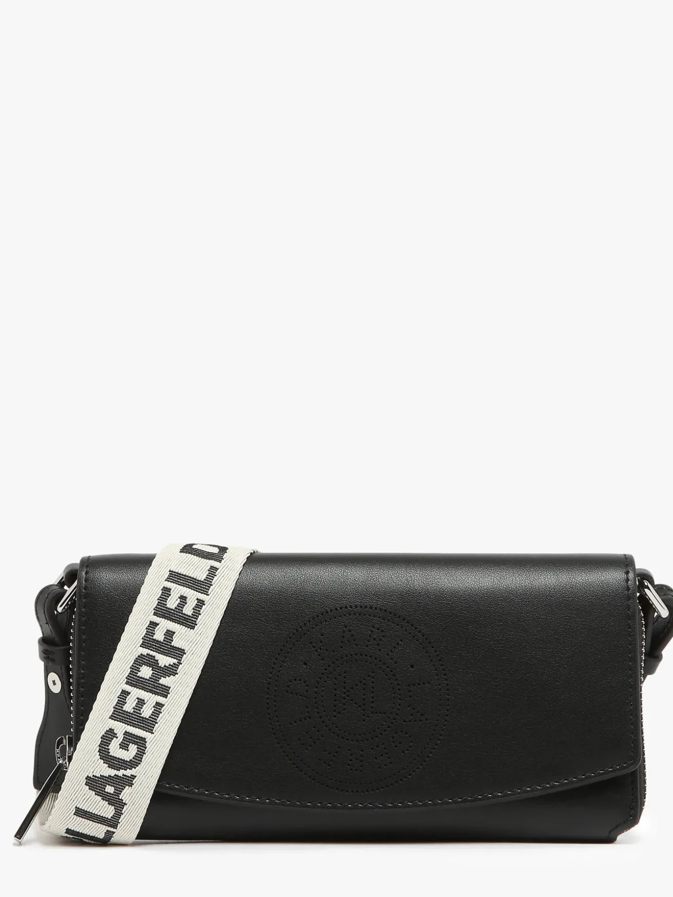 Sac bandoulière K/Circle cuir KARL LAGERFELD