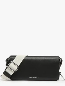 Sac bandoulière K/Circle cuir KARL LAGERFELD