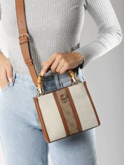 Sac bandoulière Kerima coton GUESS
