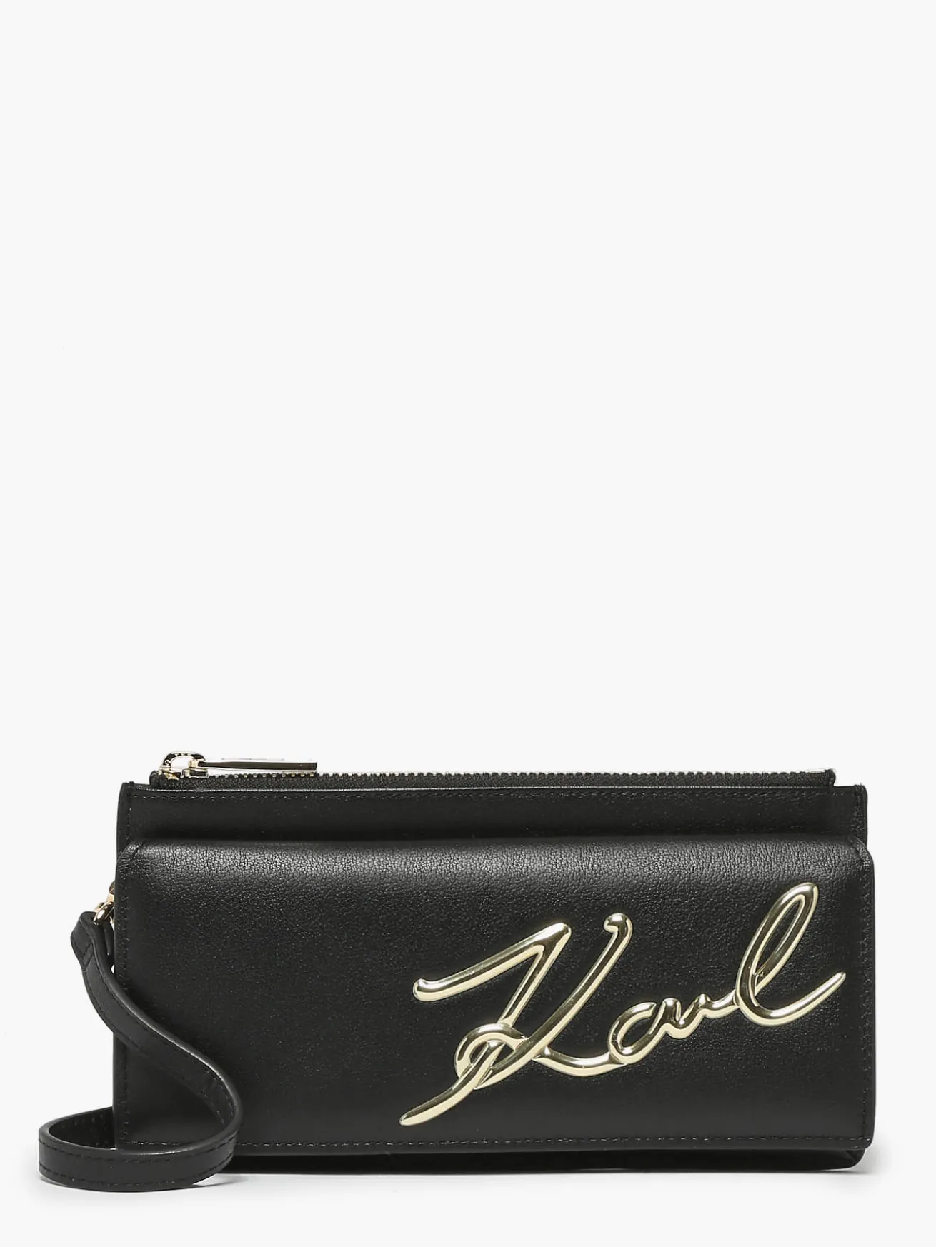 Sac bandoulière K/Signature cuir KARL LAGERFELD