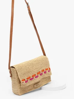 Sac bandoulière L'atelier du crochet raphia LE VOYAGE EN PANIER