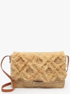Sac bandoulière L'atelier du crochet raphia LE VOYAGE EN PANIER
