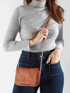 Sac bandoulière Leather cuir BIBA