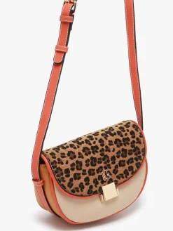 Sac bandoulière Leopard LULU CASTAGNETTE