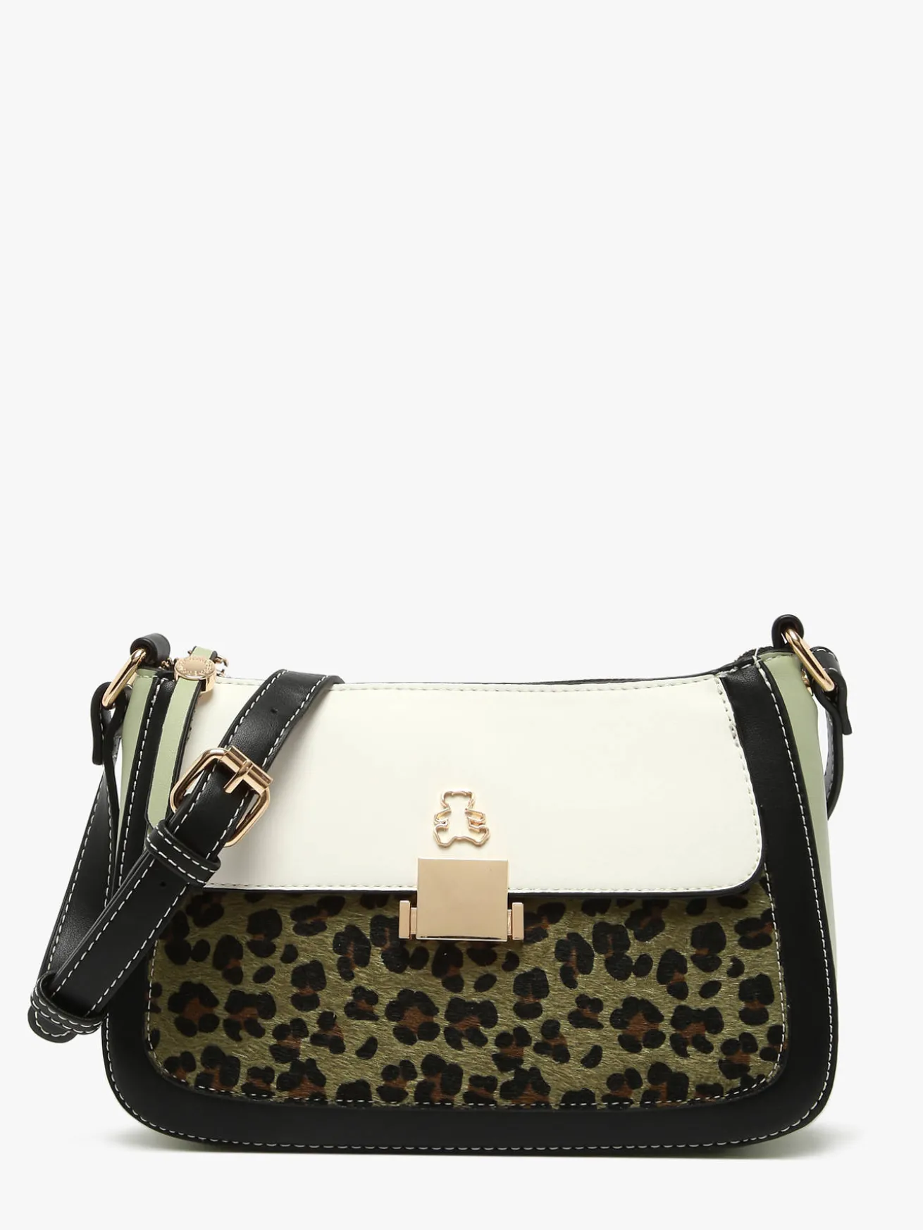Sac bandoulière Leopard LULU CASTAGNETTE