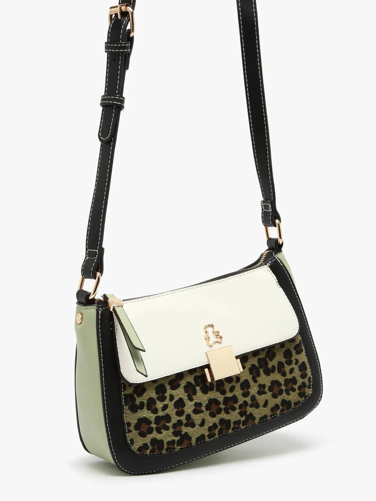 Sac bandoulière Leopard LULU CASTAGNETTE