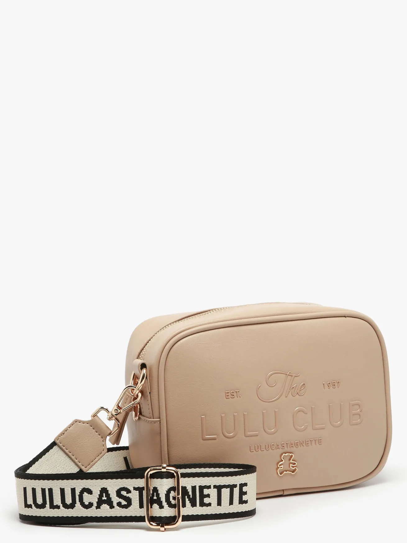 Sac bandoulière Logo LULU CASTAGNETTE