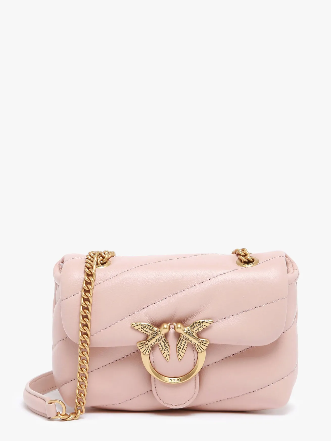 Sac bandoulière Love Baby Puff cuir PINKO