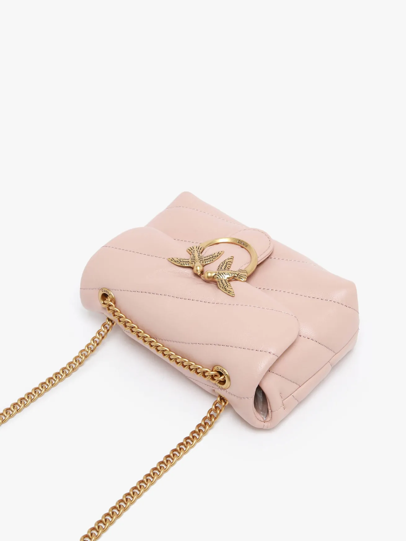 Sac bandoulière Love Baby Puff cuir PINKO