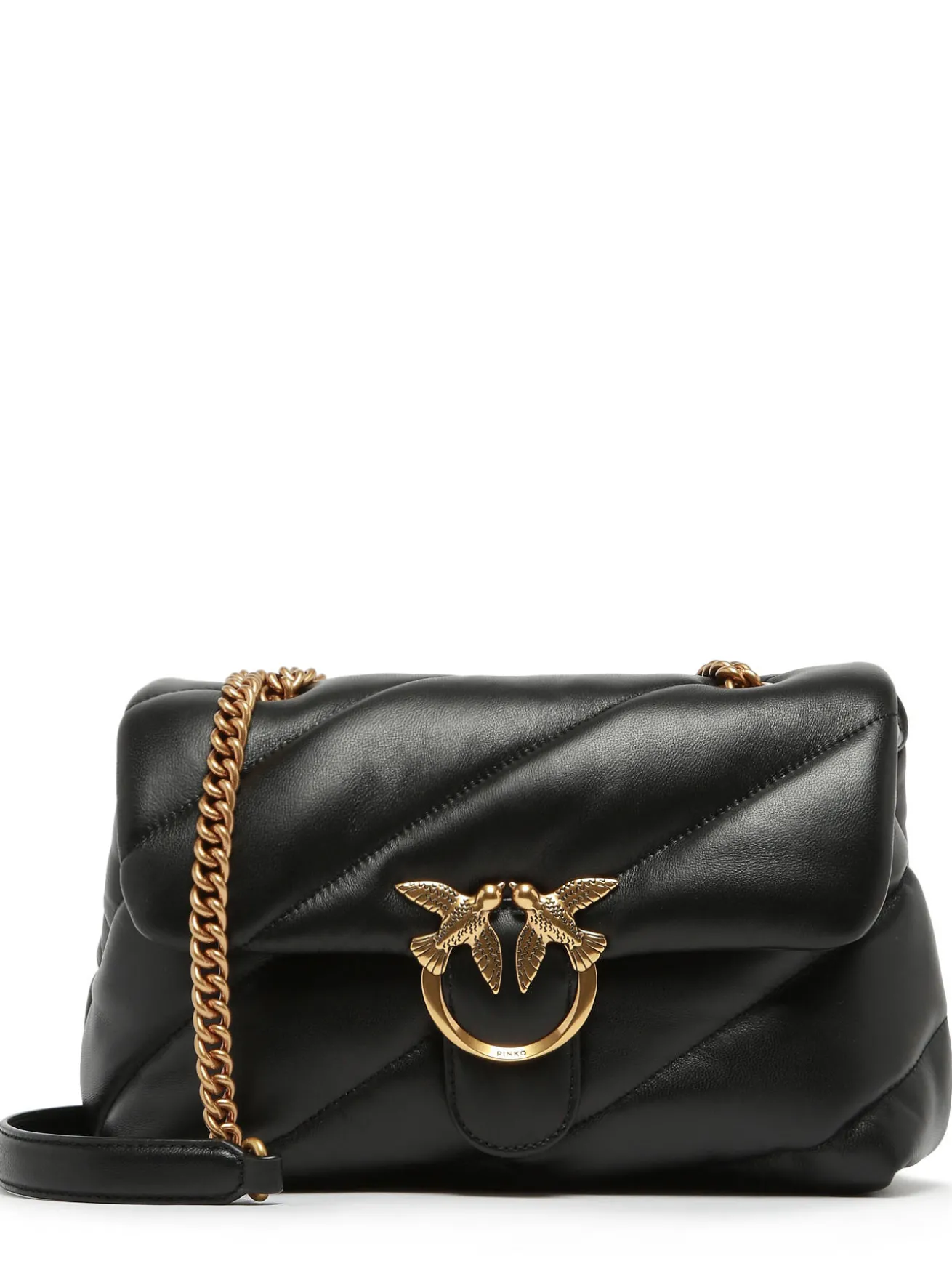 Sac bandoulière Love bag puff cuir PINKO