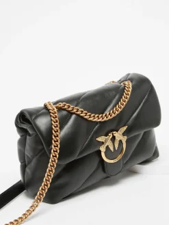 Sac bandoulière Love bag puff cuir PINKO