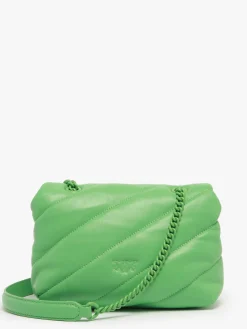 Sac bandoulière Love bag puff cuir PINKO