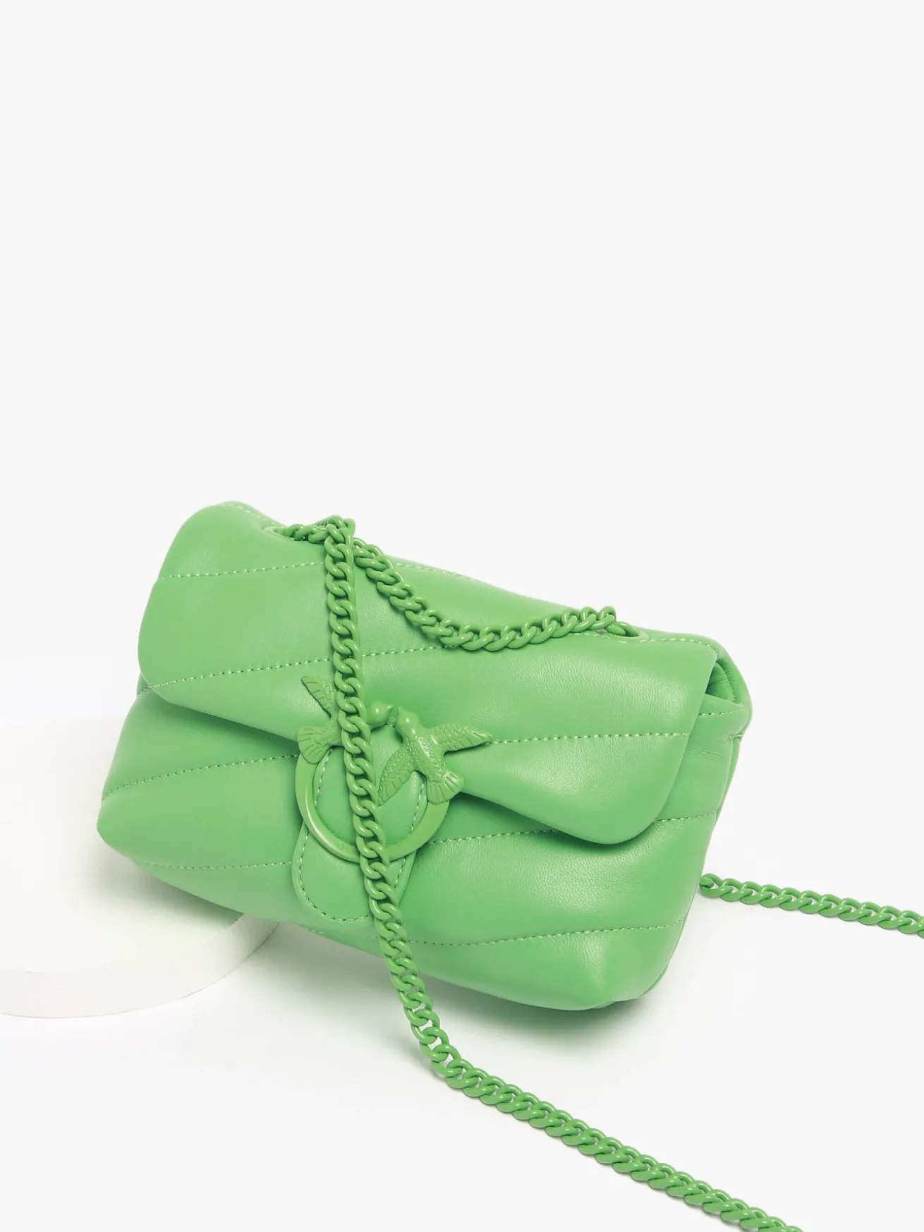 Sac bandoulière Love bag puff cuir PINKO