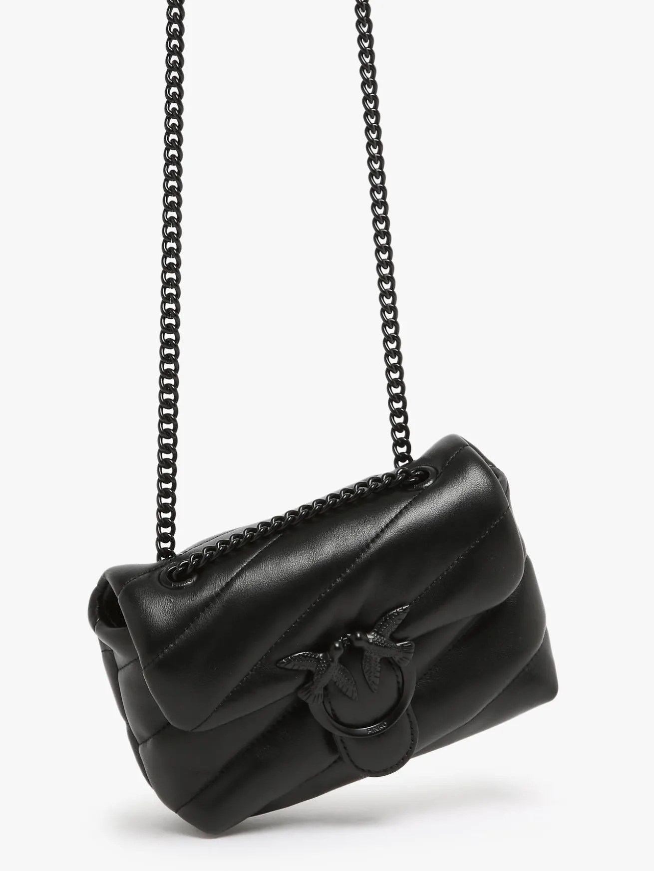 Sac bandoulière Love bag puff cuir PINKO