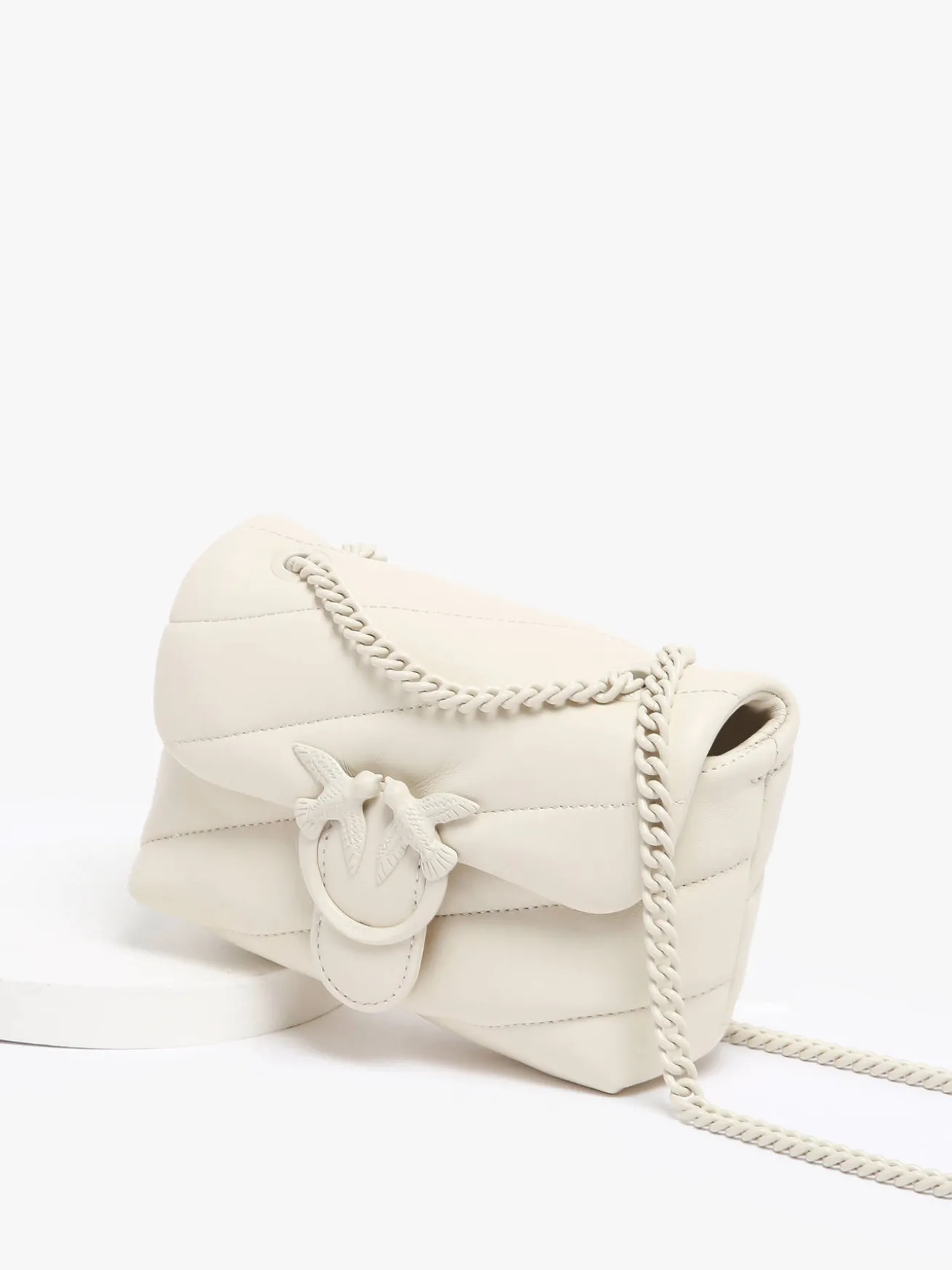 Sac bandoulière Love bag puff cuir PINKO