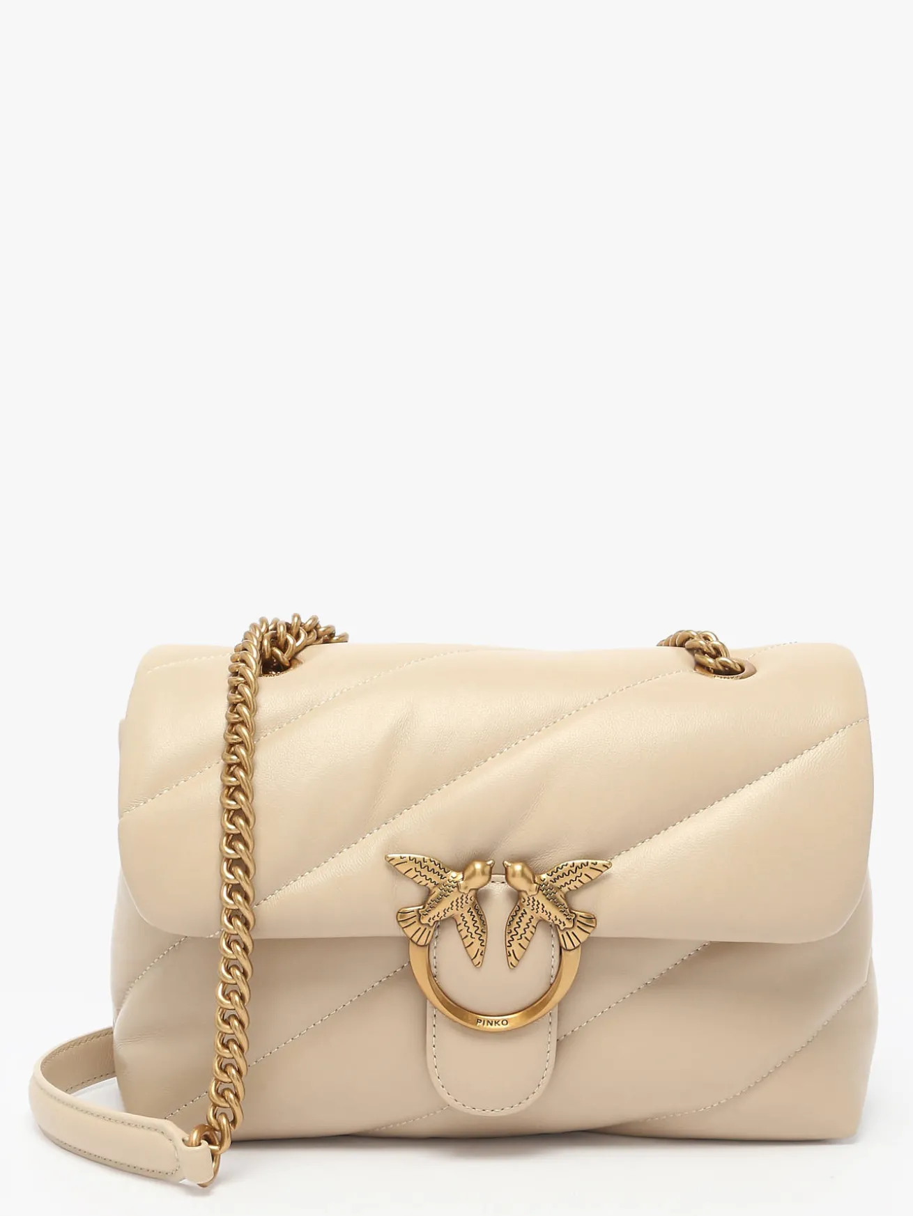 Sac bandoulière Love bag puff cuir PINKO