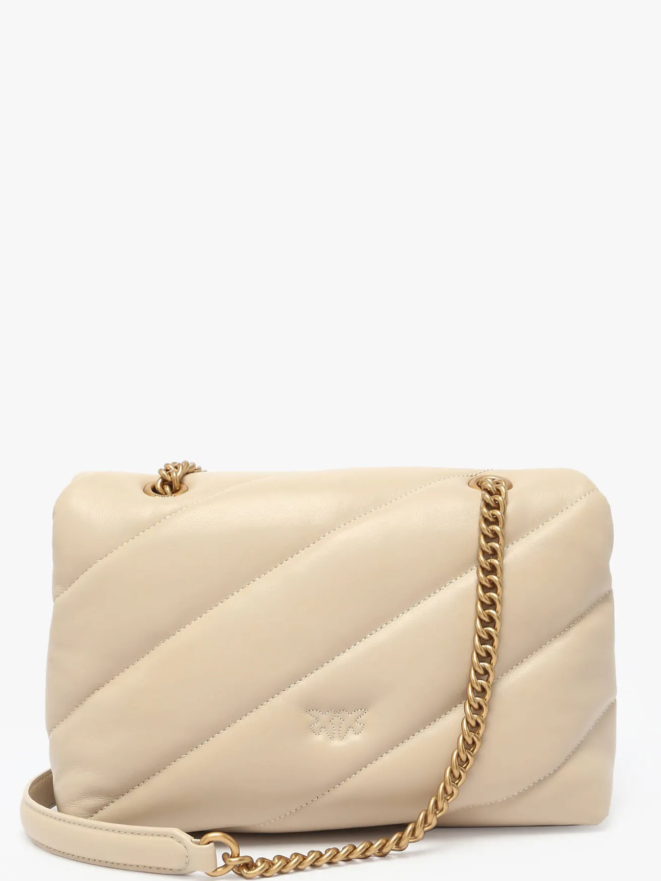 Sac bandoulière Love bag puff cuir PINKO