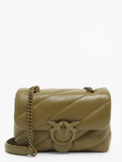 Sac bandoulière Love bag puff cuir PINKO