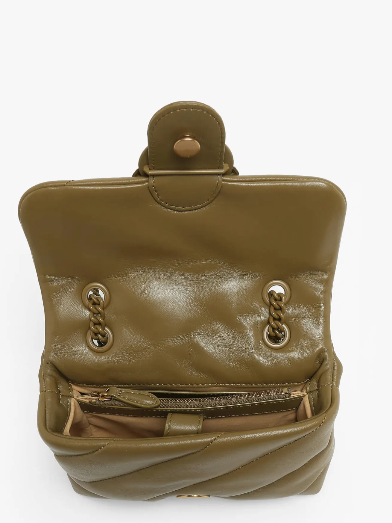 Sac bandoulière Love bag puff cuir PINKO