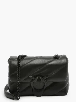 Sac bandoulière Love bag puff cuir PINKO