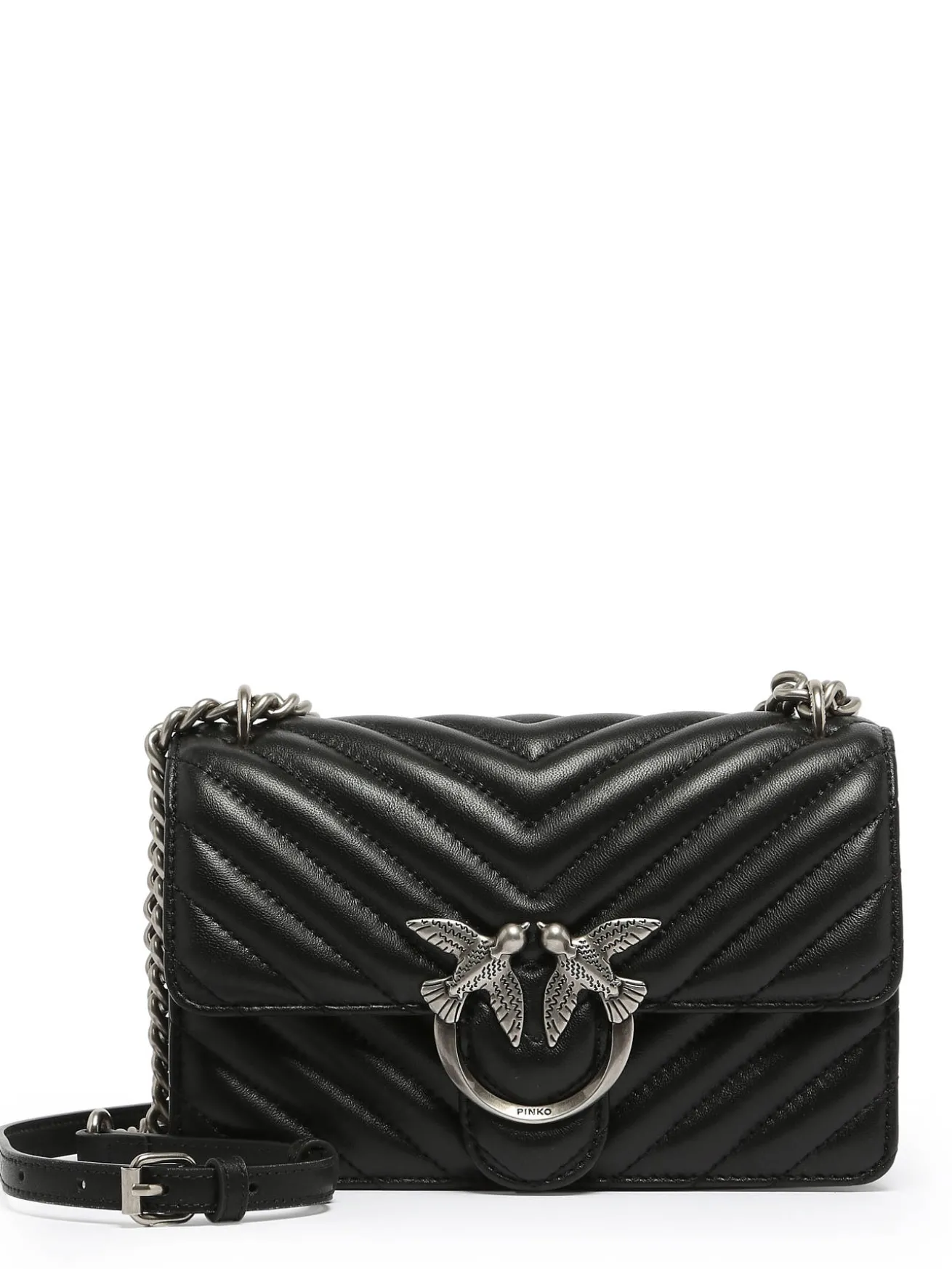 Sac bandoulière Love bag quilt cuir PINKO