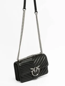 Sac bandoulière Love bag quilt cuir PINKO