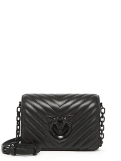 Sac bandoulière Love bag quilt cuir PINKO