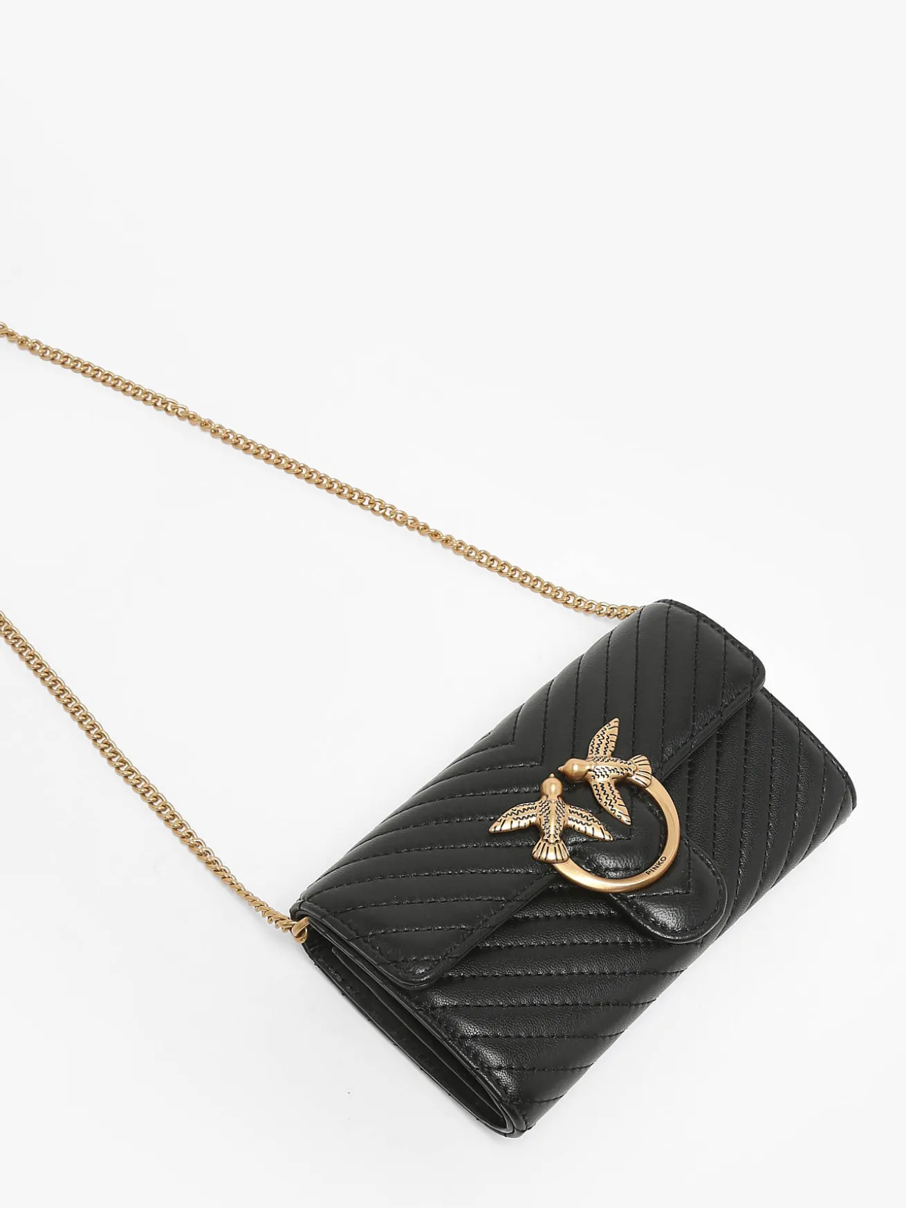 Sac bandoulière Love bag quilt cuir PINKO